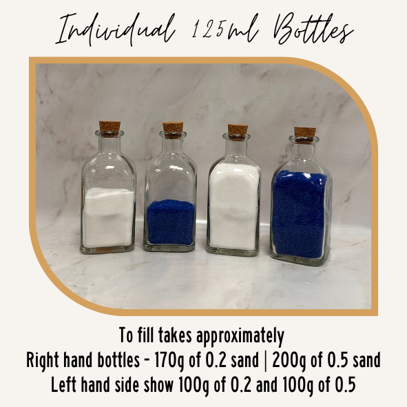 Sand Ceremony Complete Kit - Square bottle