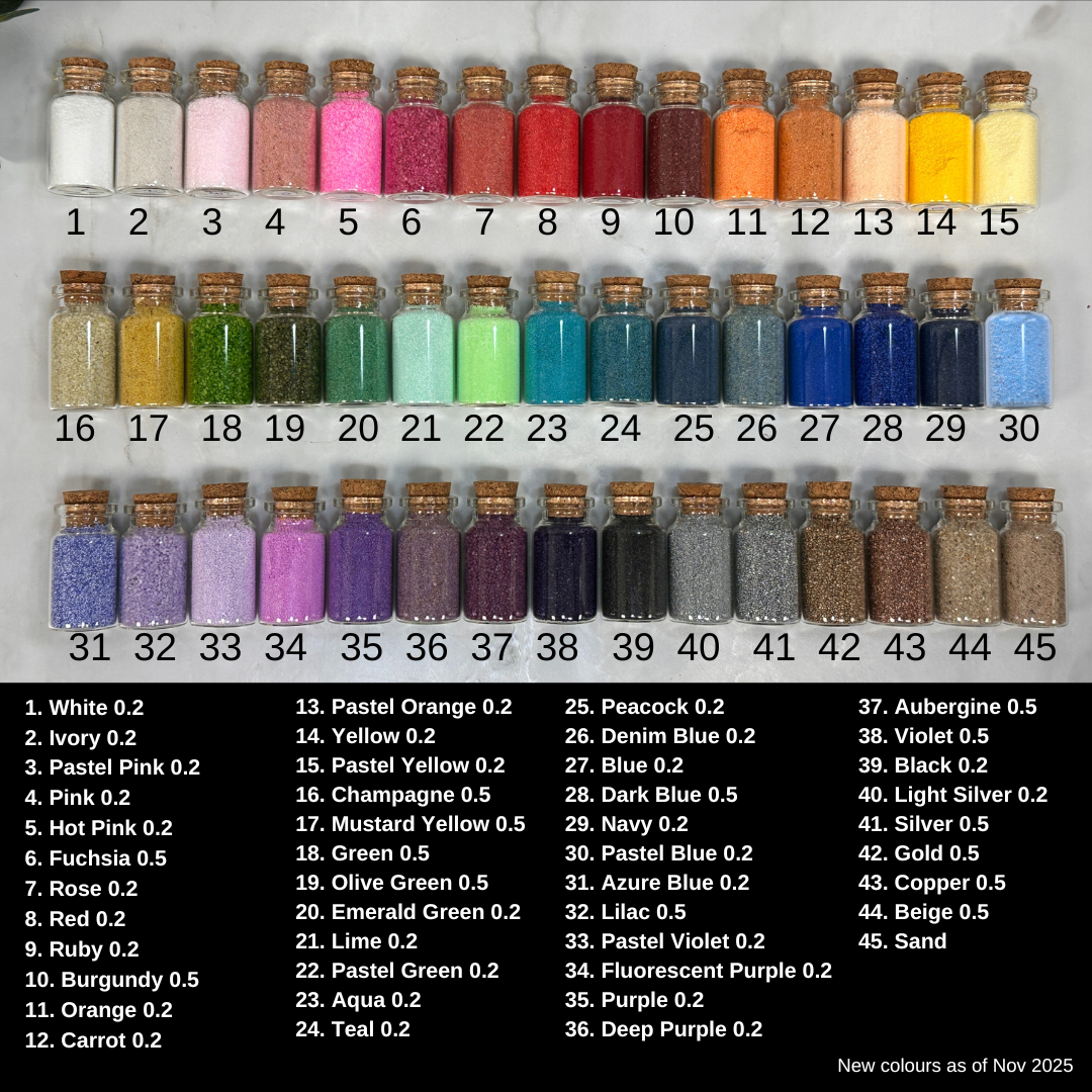 Sand Ceremony Complete Kit - Square bottle