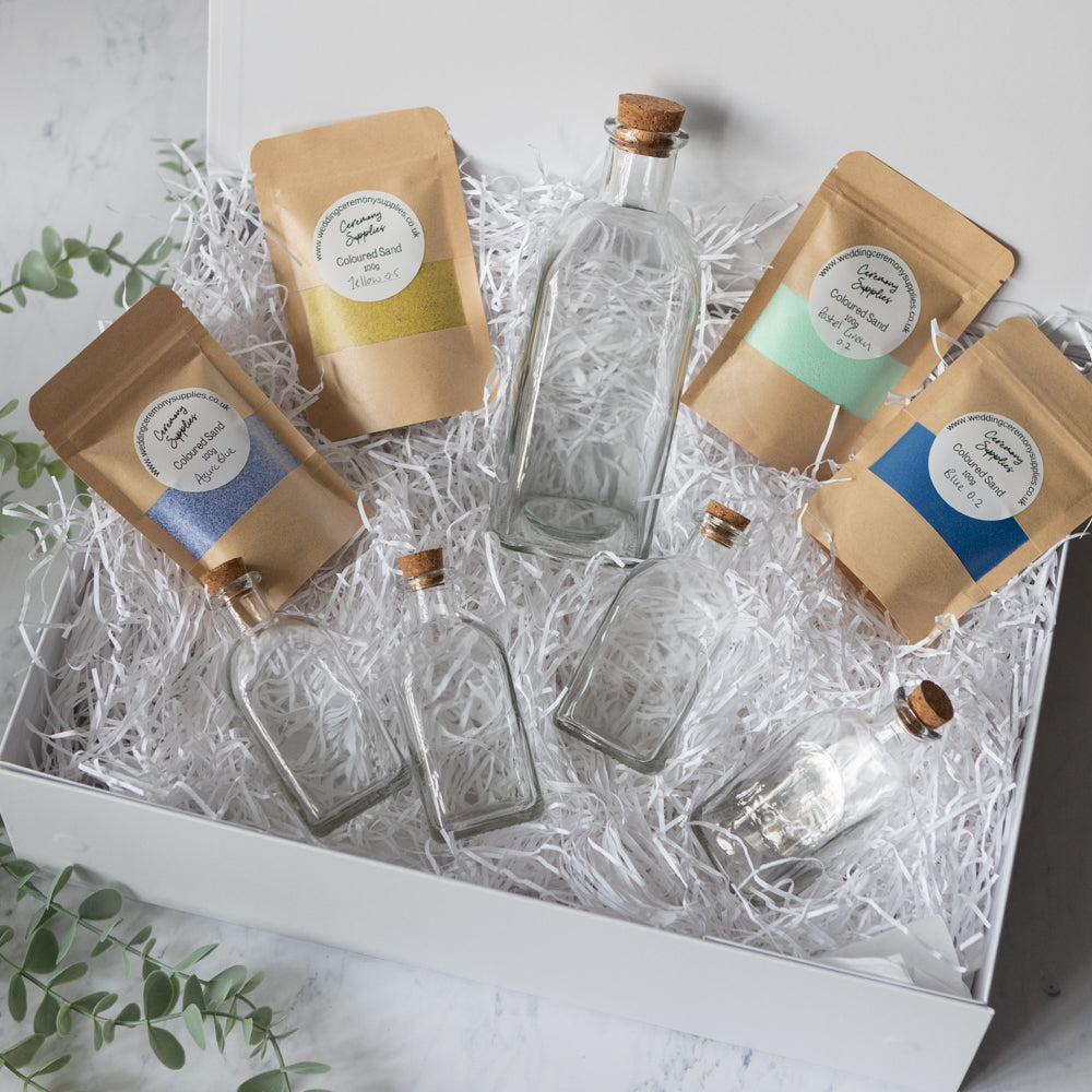 Sand Ceremony Complete Kit - Square bottle